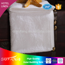 Roupa de cama / Toalhas de banho de luxo hotel spa 100% algodão Toalha de spa Dobby Border com fabricante de toalhas de logotipo